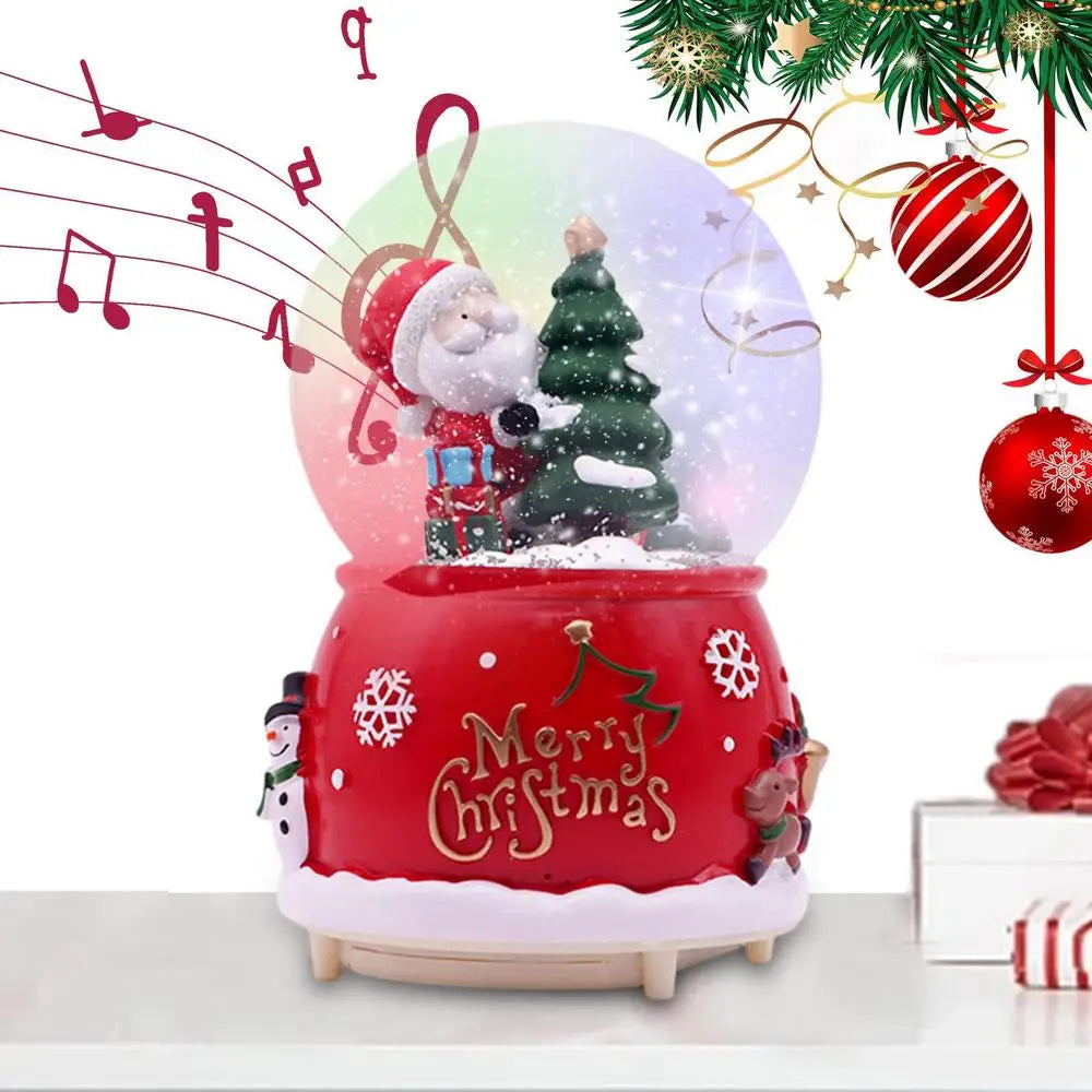 Christmas Musical LED Snow Globe with Santa Claus