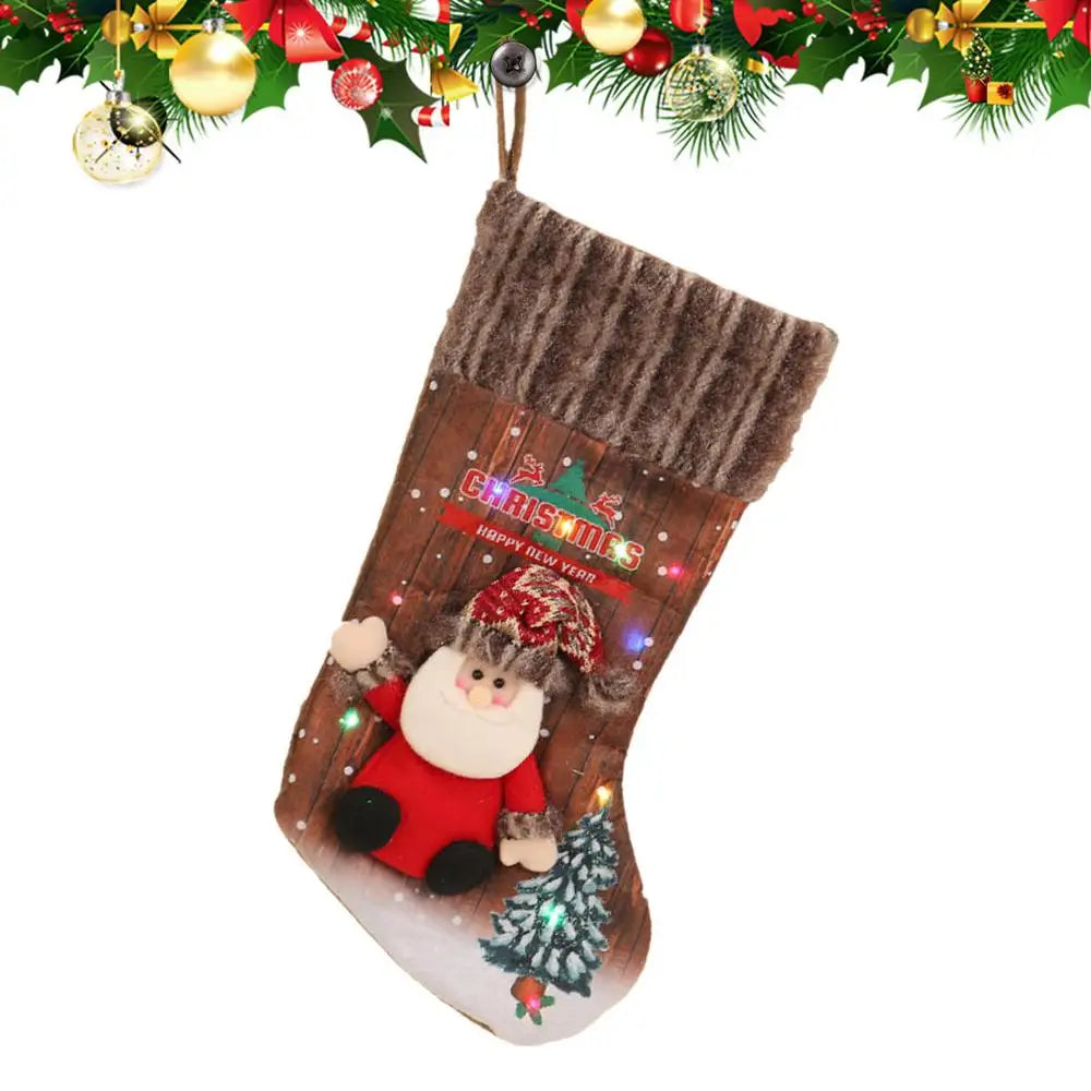Light-Up Christmas Stocking