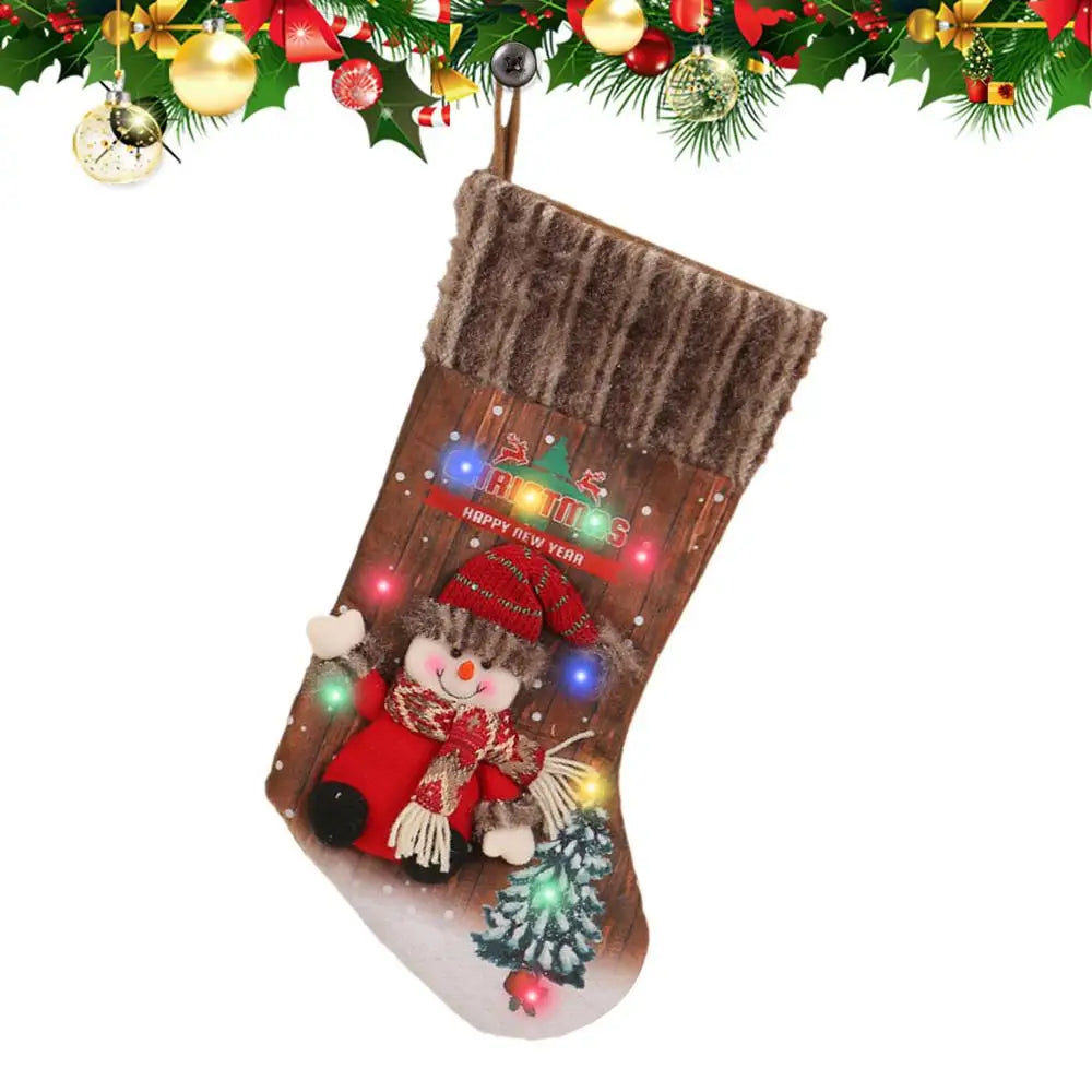 Light-Up Christmas Stocking