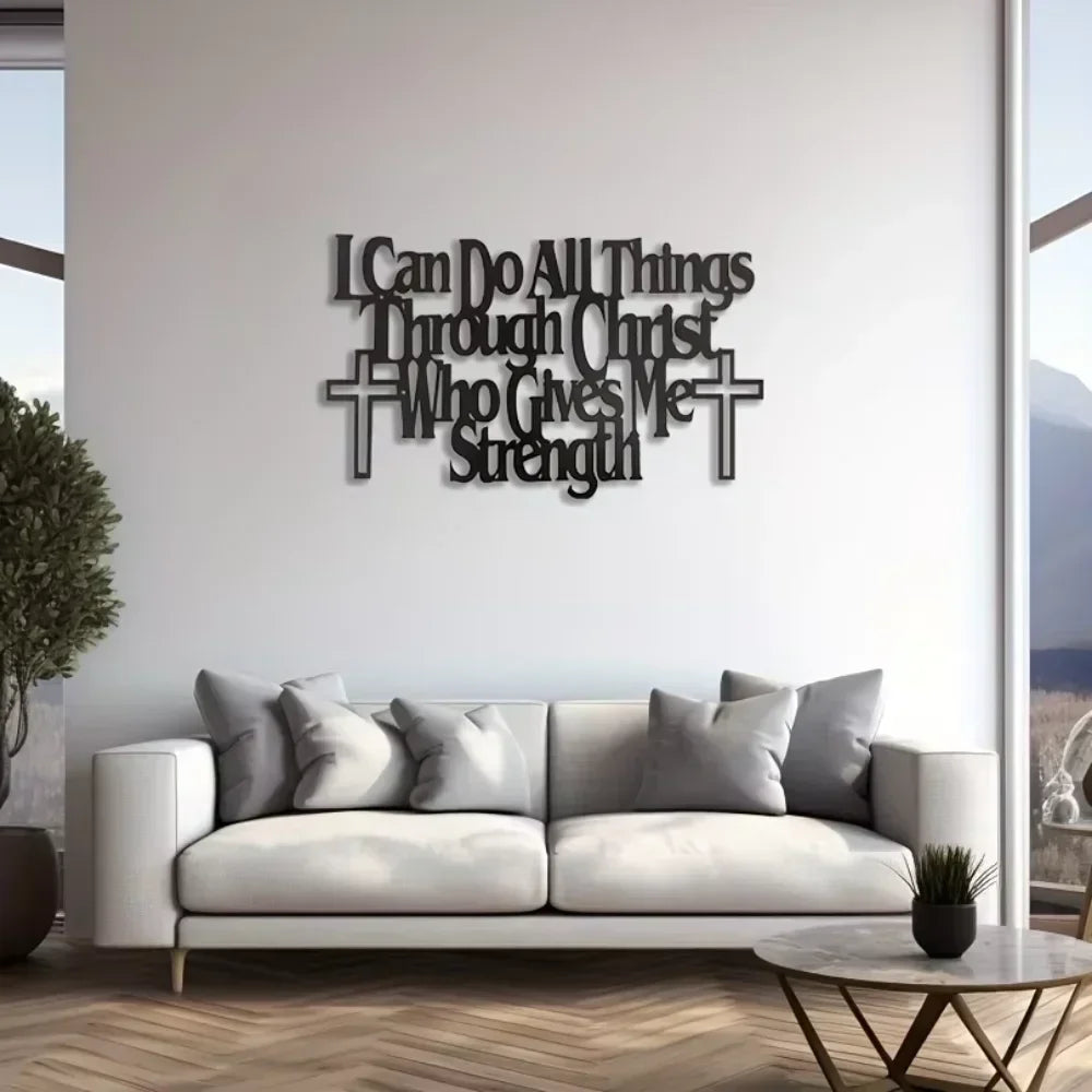 Inspirational Wall Art – I Can Do All Things Through Christ