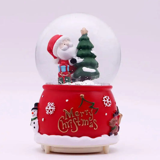 Christmas Musical LED Snow Globe with Santa Claus