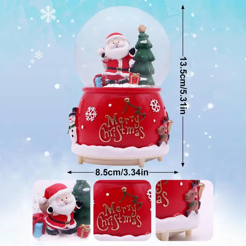 Christmas Musical LED Snow Globe with Santa Claus