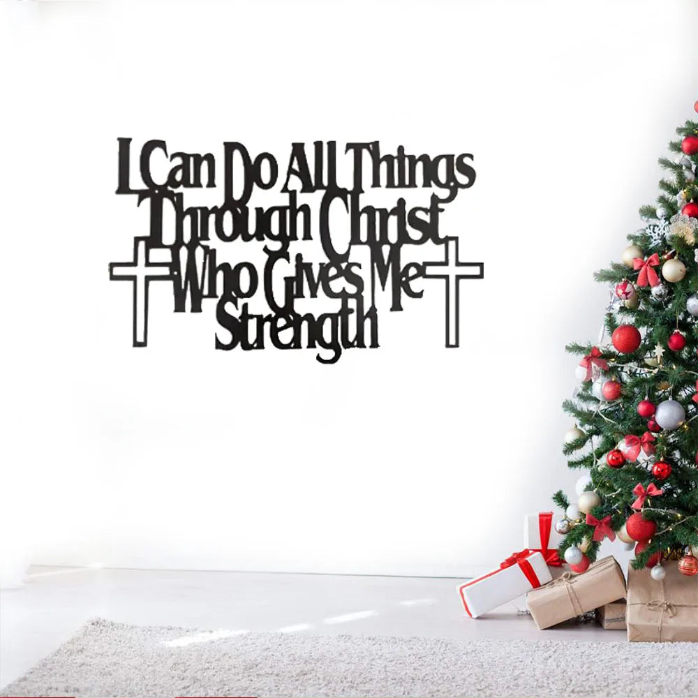 Inspirational Wall Art – I Can Do All Things Through Christ