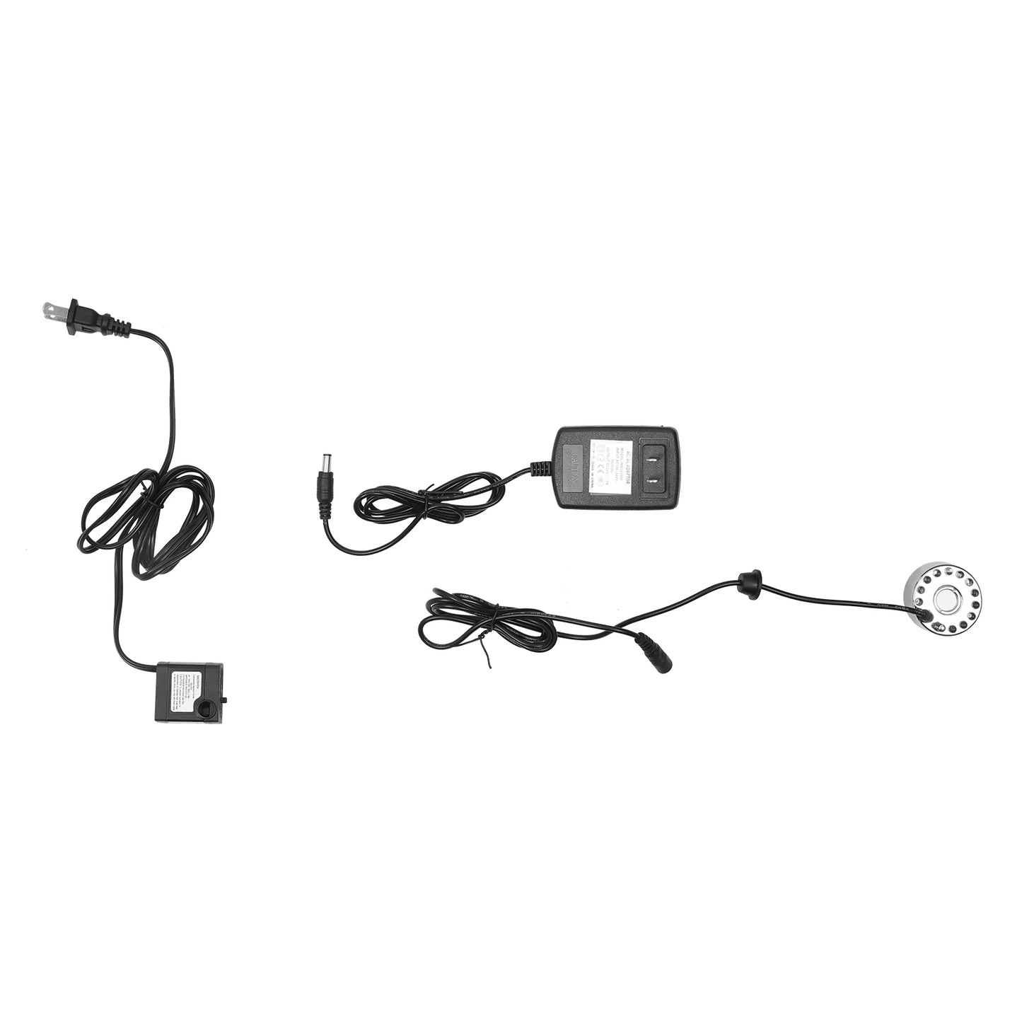 Indoor Tabletop Water Fountain with Mist and LED