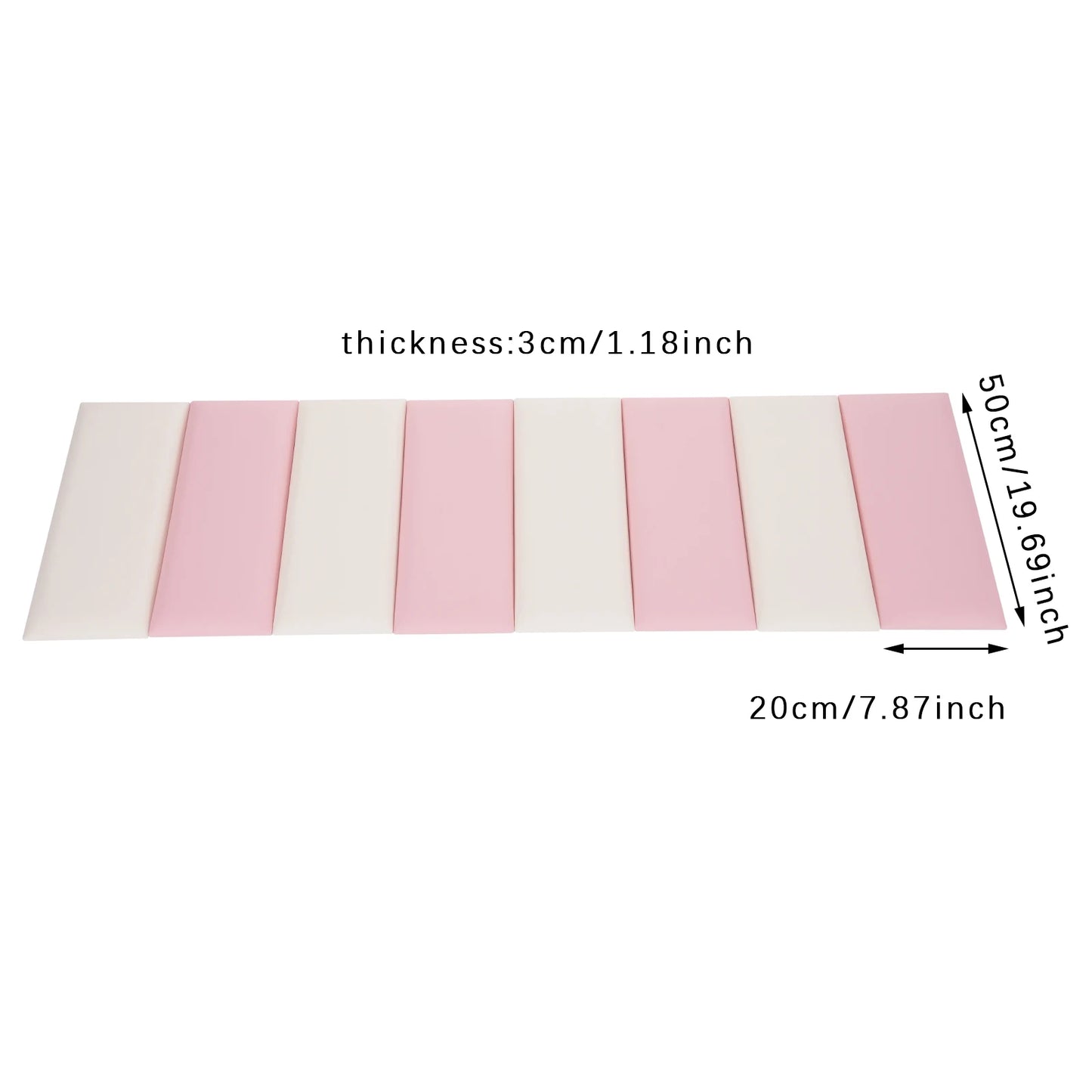 Self Adhesive Artificial Leather Wall Panels