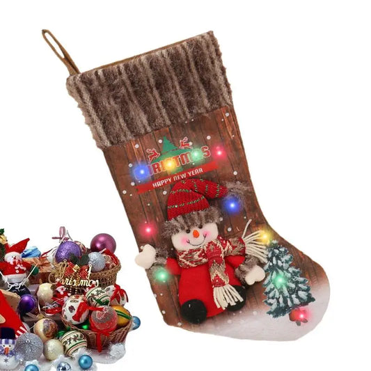 Light-Up Christmas Stocking