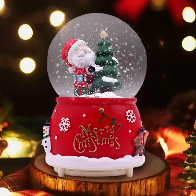 Christmas Musical LED Snow Globe with Santa Claus