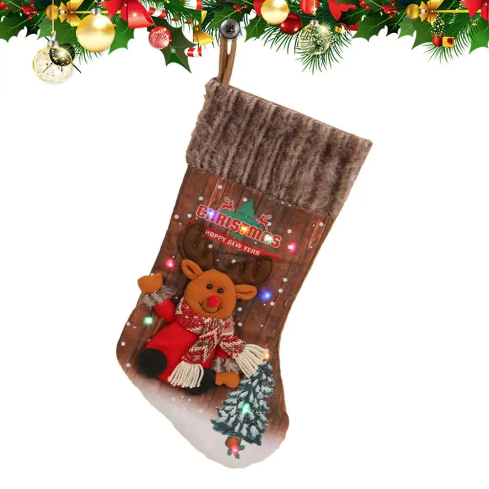Light-Up Christmas Stocking