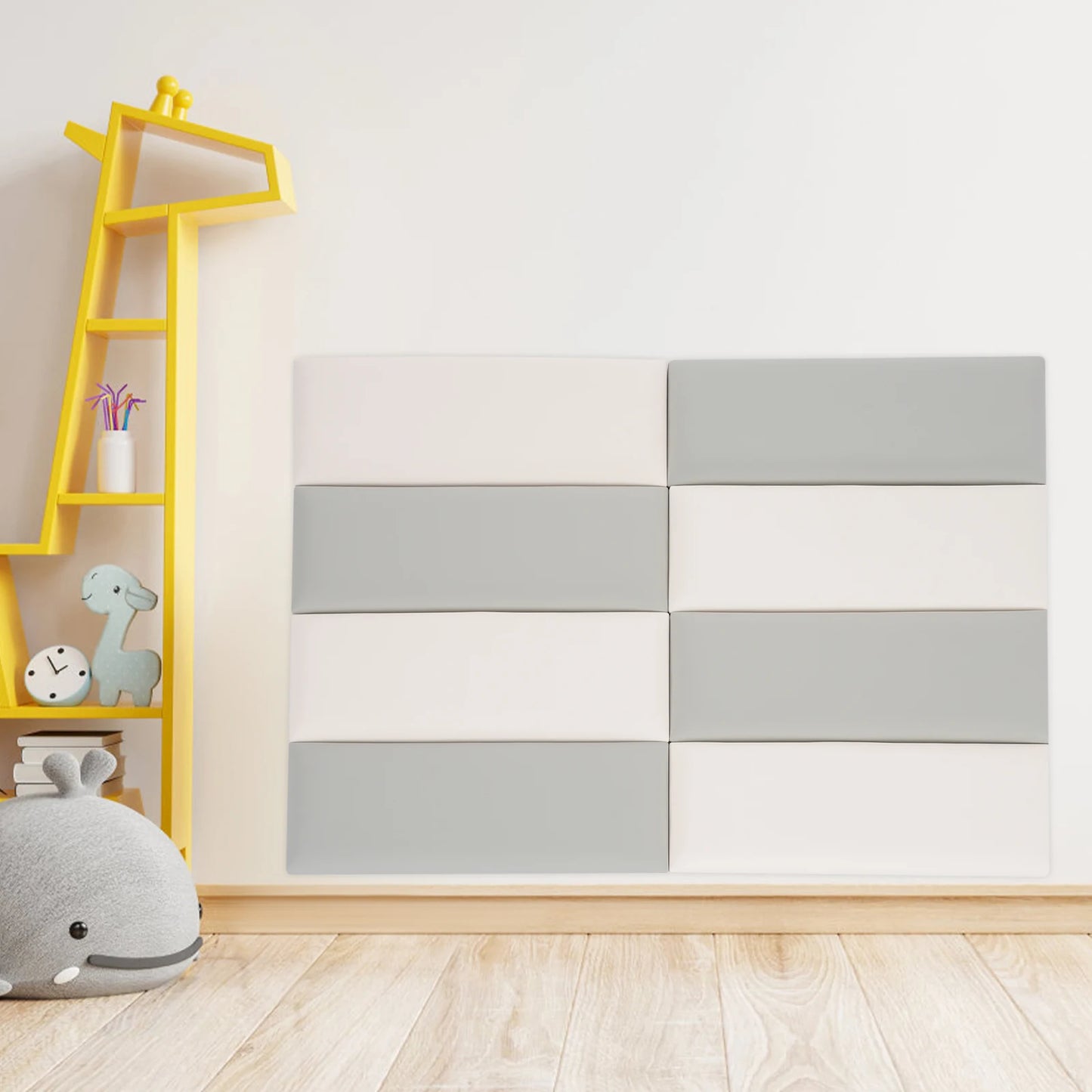 Self Adhesive Artificial Leather Wall Panels