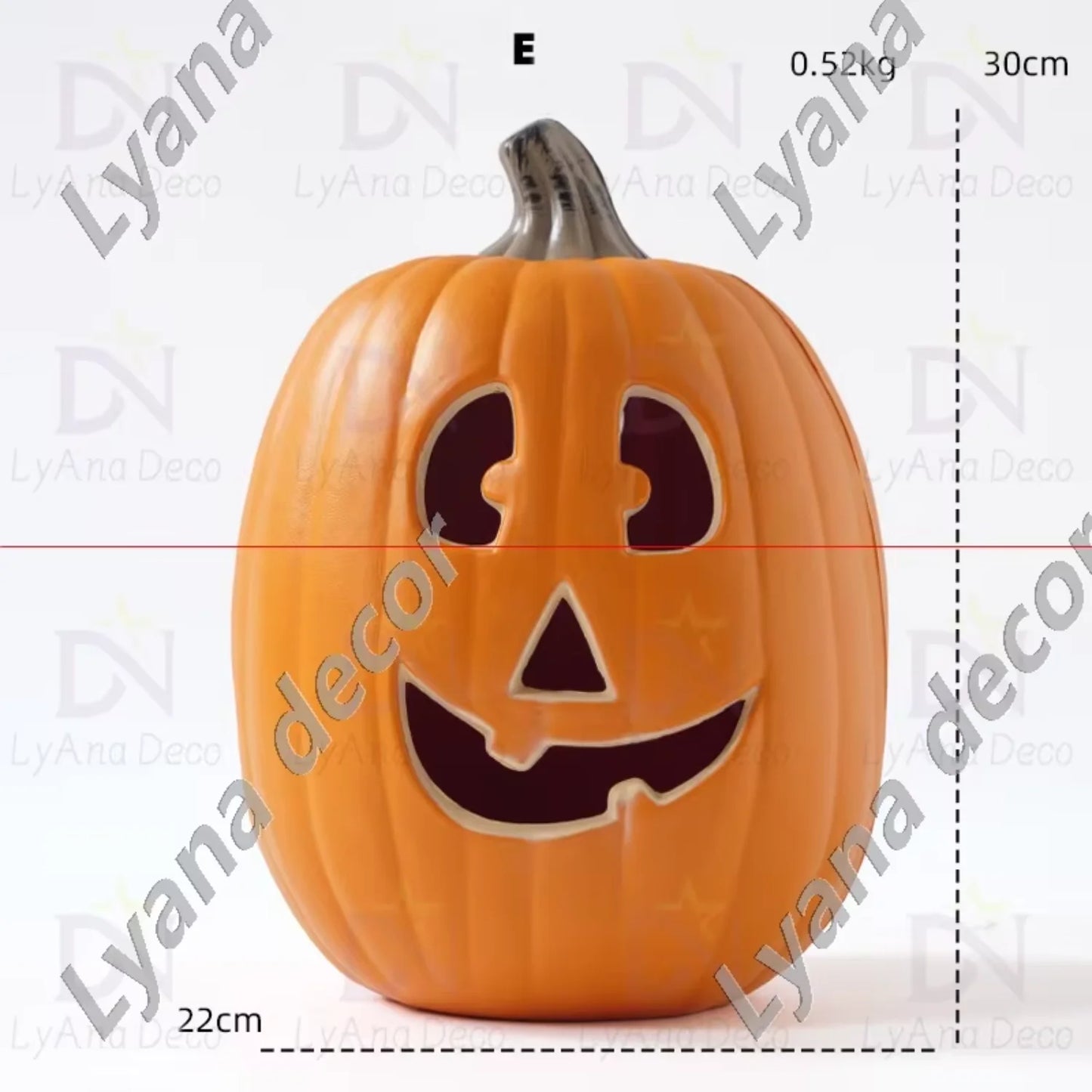 Luminous LED Halloween Pumpkin Light