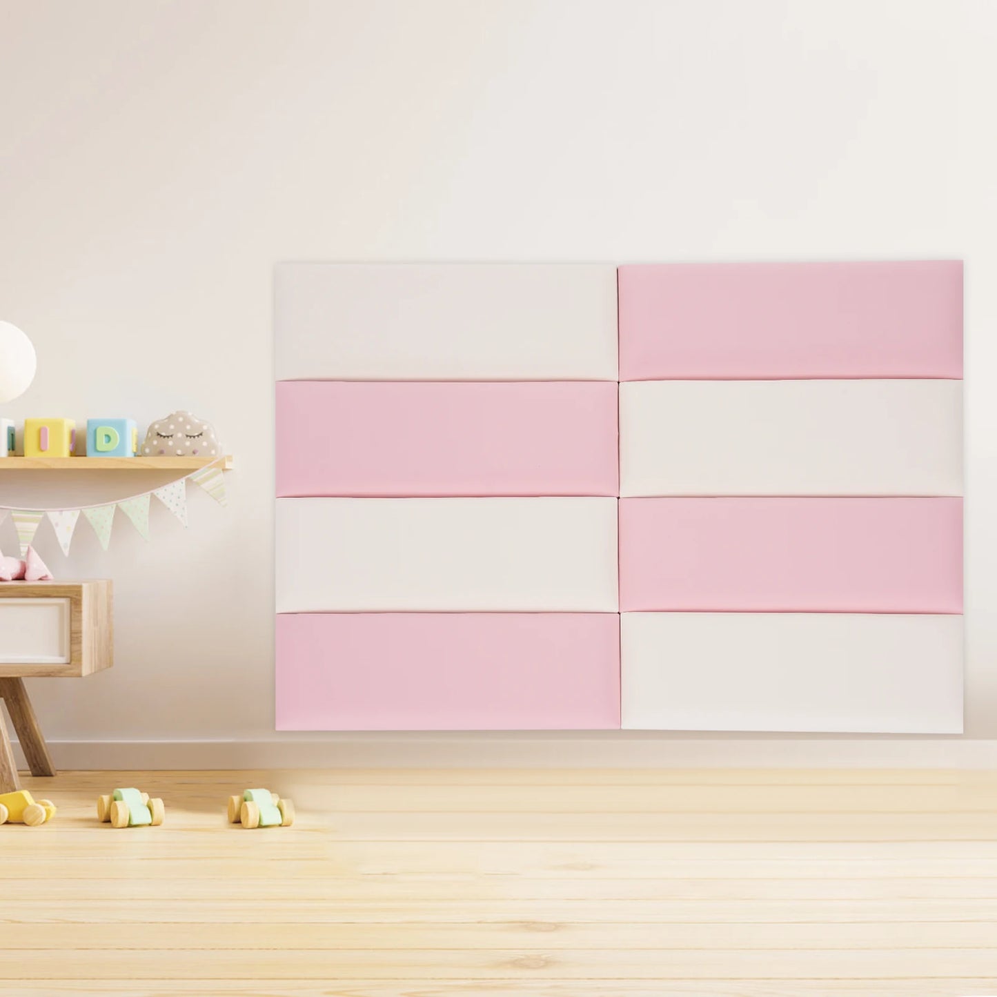 Self Adhesive Artificial Leather Wall Panels