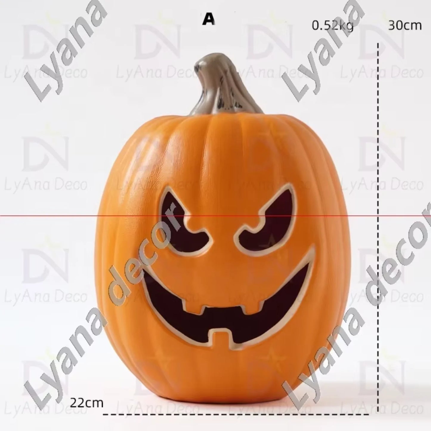 Luminous LED Halloween Pumpkin Light