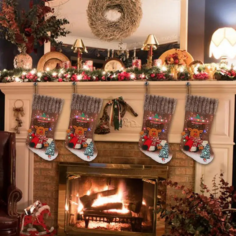 Light-Up Christmas Stocking