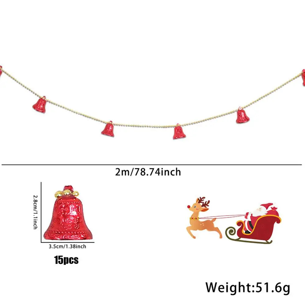 Jingle Bell Christmas Garland Decoration