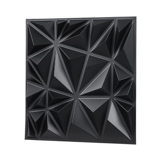 VEVOR 3D PVC Wall Panels – Modern Diamond Textured Tiles