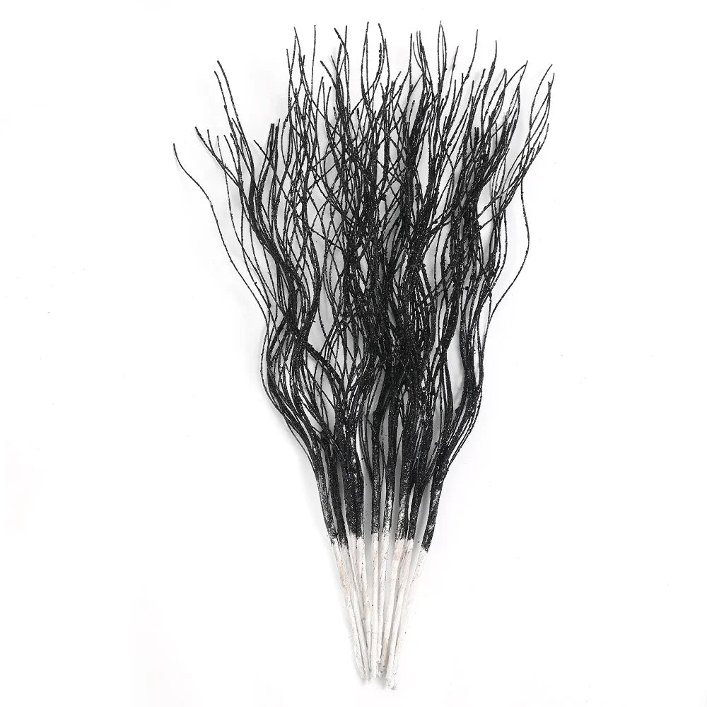 5Pcs Glitter Foam Berry Christmas Bouquet – Festive Artificial Floral Decoration