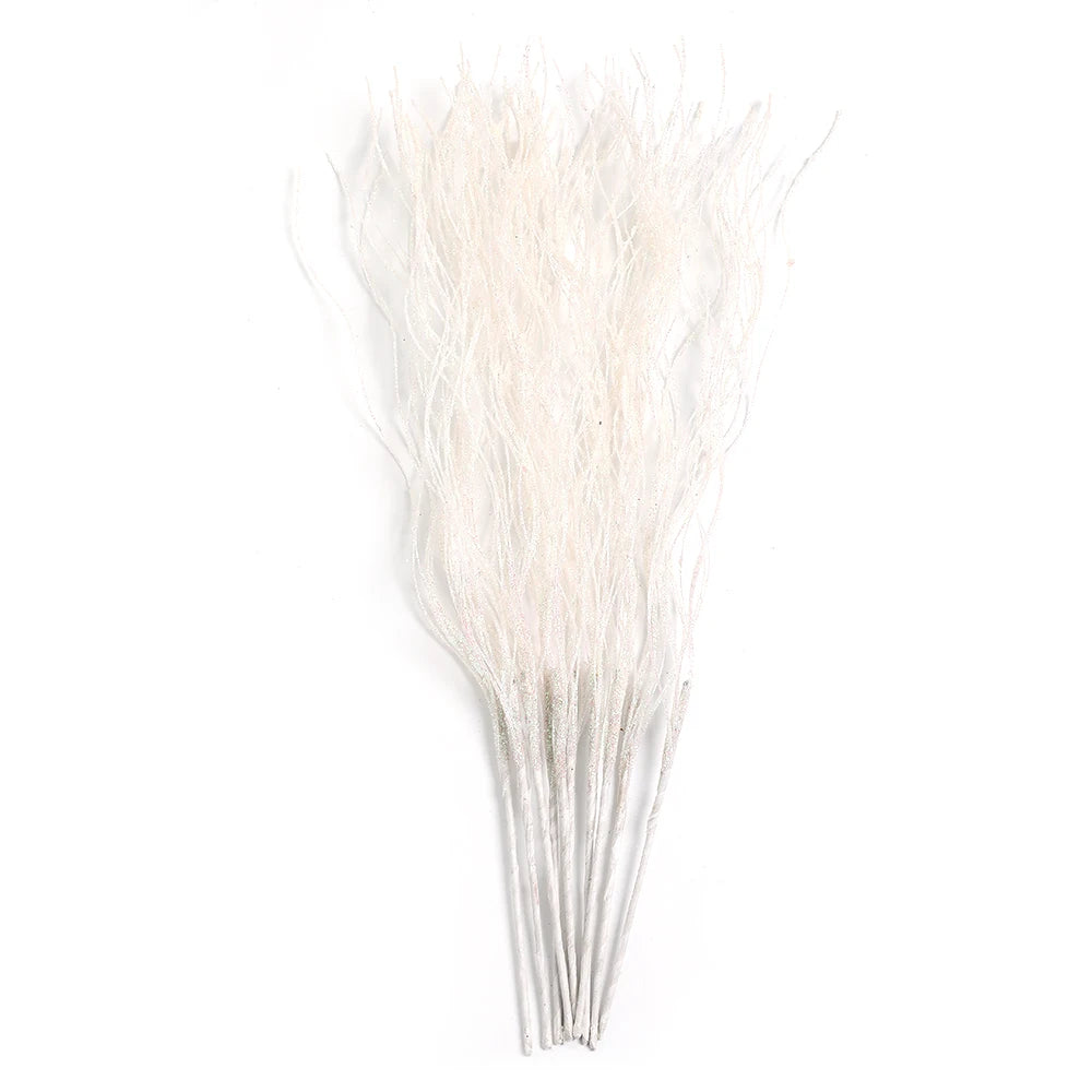 5Pcs Glitter Foam Berry Christmas Bouquet – Festive Artificial Floral Decoration