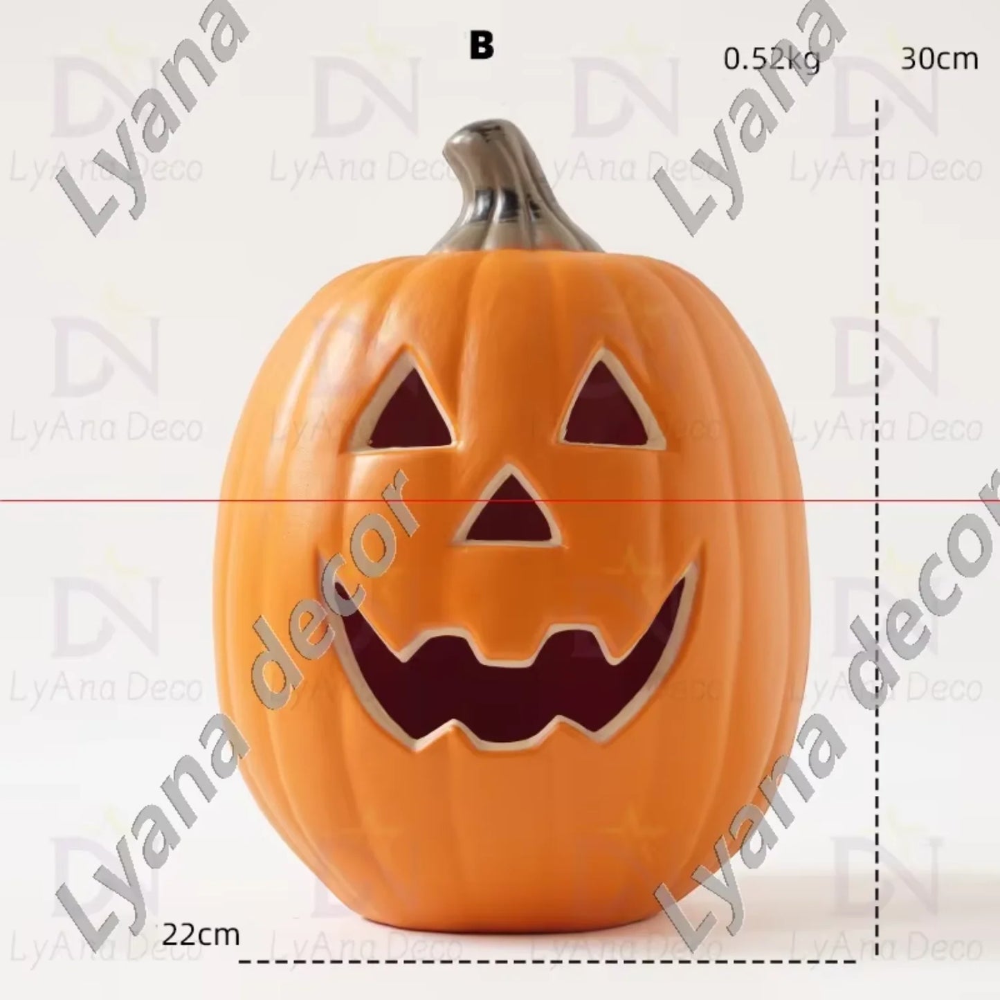 Luminous LED Halloween Pumpkin Light