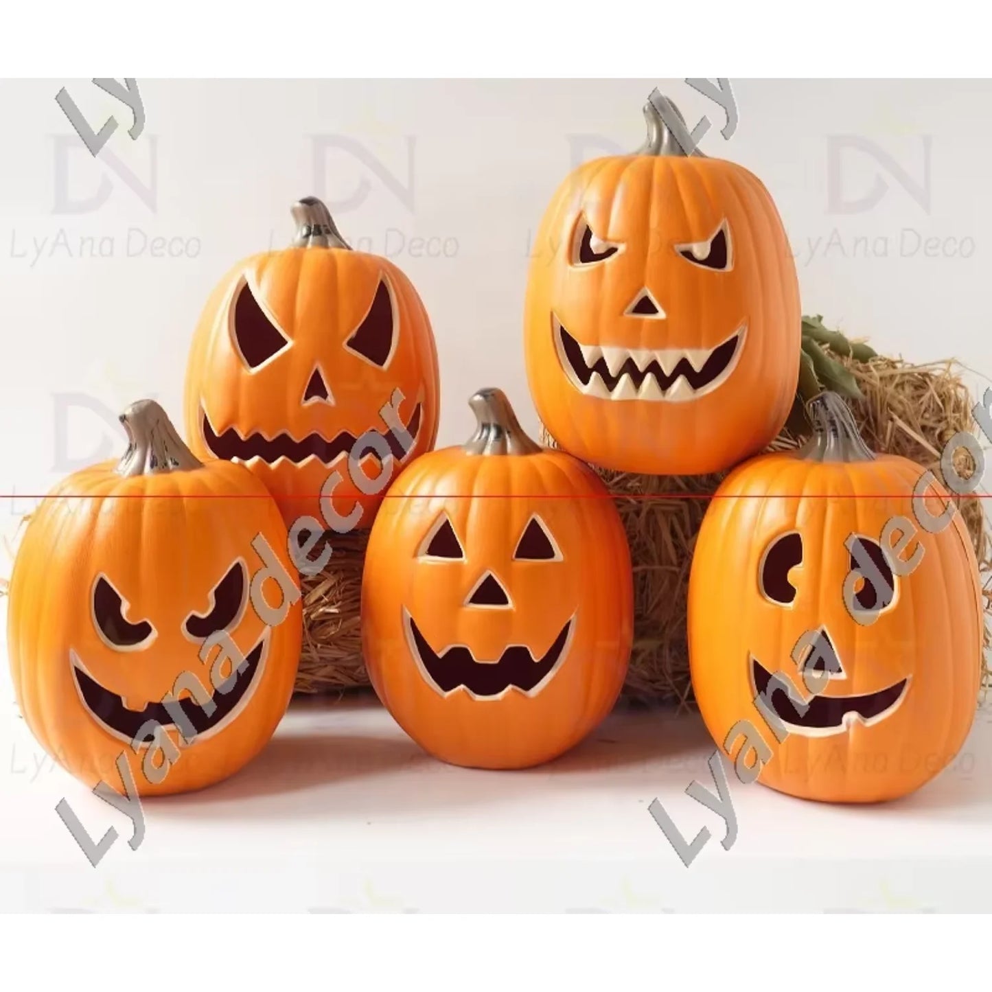 Luminous LED Halloween Pumpkin Light