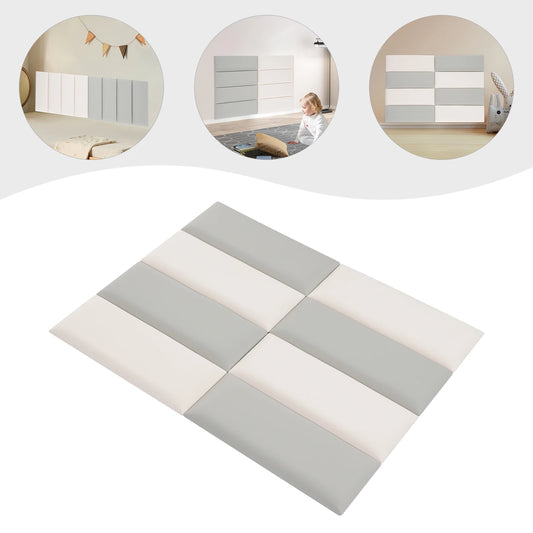 Self Adhesive Artificial Leather Wall Panels