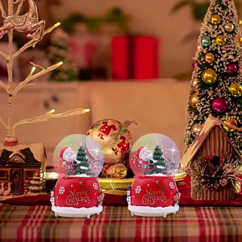 Christmas Musical LED Snow Globe with Santa Claus