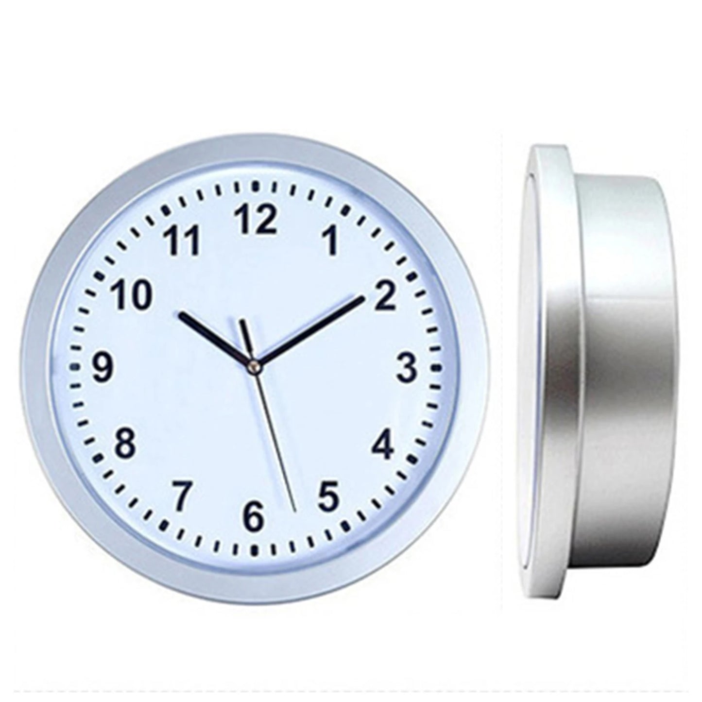 Hidden Storage Wall Clock with Secret Compartment