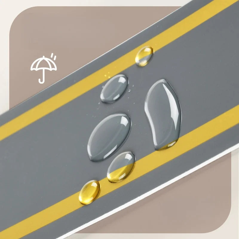 Self-Adhesive Skirting Board Wall Sticker – 5m x 10cm Flexible Foam Trim Tape