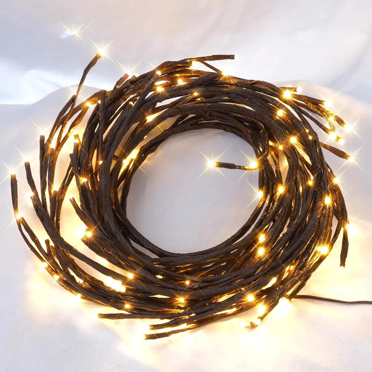 Solar LED Tree Branch String Lights – 96LED Outdoor Waterproof Garland