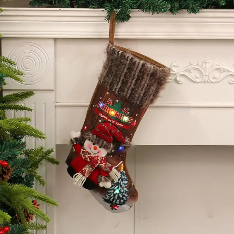Light-Up Christmas Stocking